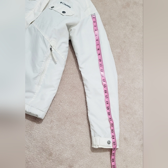 Columbia Womens Insulated Hooded Ski Jacket Waterproof Outdoor Hiking Coat LARGE - Picture 9 of 11